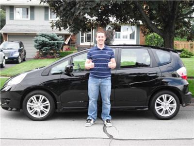 2009 Honda Fit Sport - Crystal Black Pearl